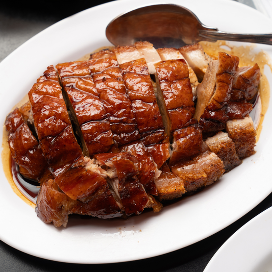 Apple-Infierno Slow-Roasted Pork